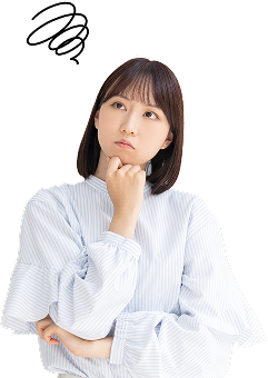 困る女性
